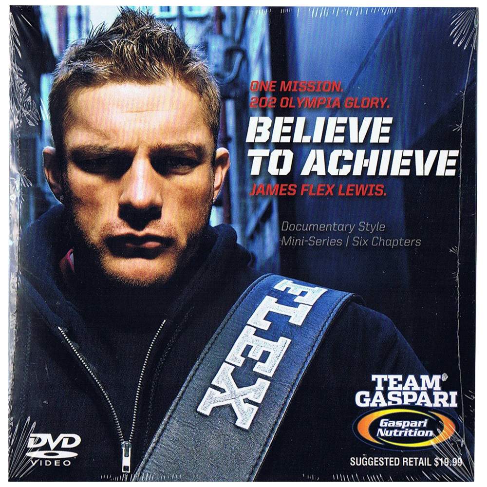 James Flex Lewis – Believe To Achieve DVD