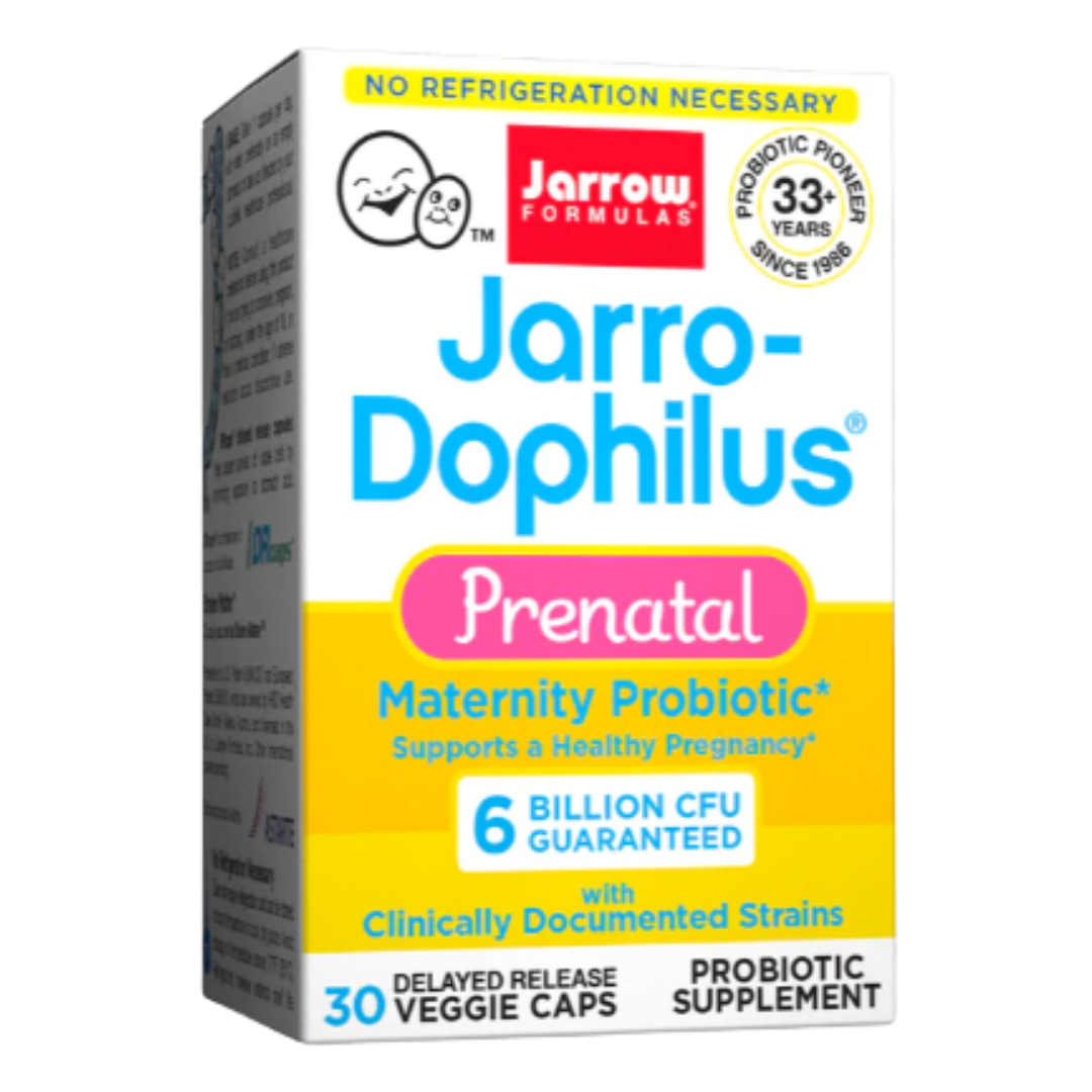 Jarro-Dophilus Prenatal 6 B. – Probiotikum für Schwangere – 30 Kapseln