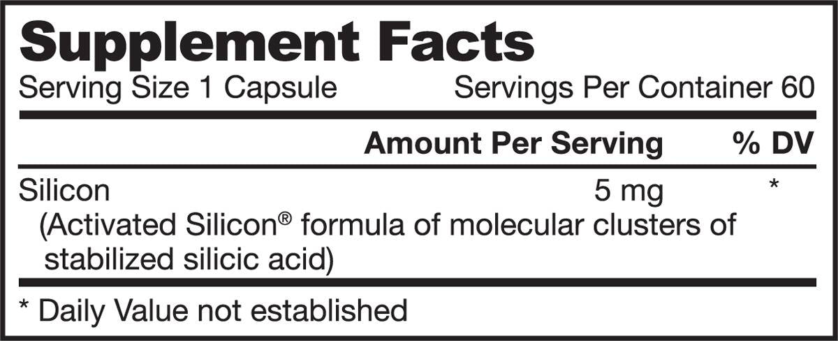 JarroSil® (Silikon) 5 mg 60 Kapseln