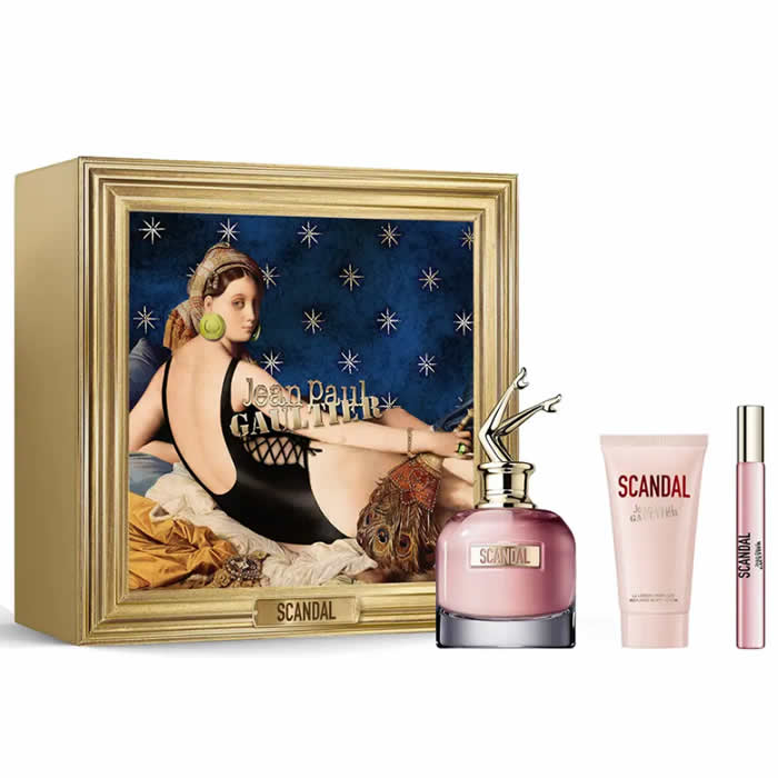 <tc>JEAN PAUL GAULTIER</tc> Scandal Eau de Parfum Spray 80ml Set 3-teilig