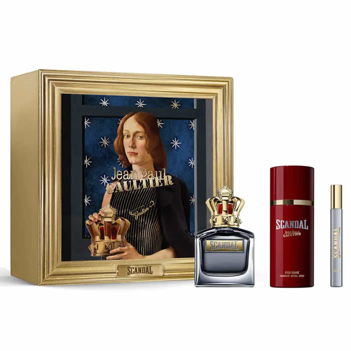 <tc>JEAN PAUL GAULTIER</tc> Scandal Pour Homme Eau de Toilette Spray 100 ml Set 3 Stück
