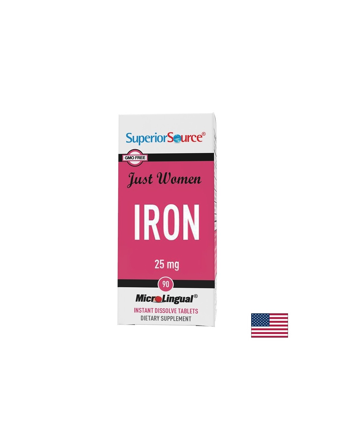 Anämie - Eisenmangel - Just Women, 90 Sublingualtabletten <tc>Superior Source</tc>