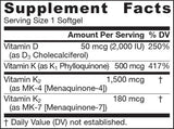 K-Right – Vitamin-K-Komplex – Vitamin K – 60 Kapseln