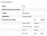 3 -Creatin -Malate 1250 Xtracaps - 360 Kapseln