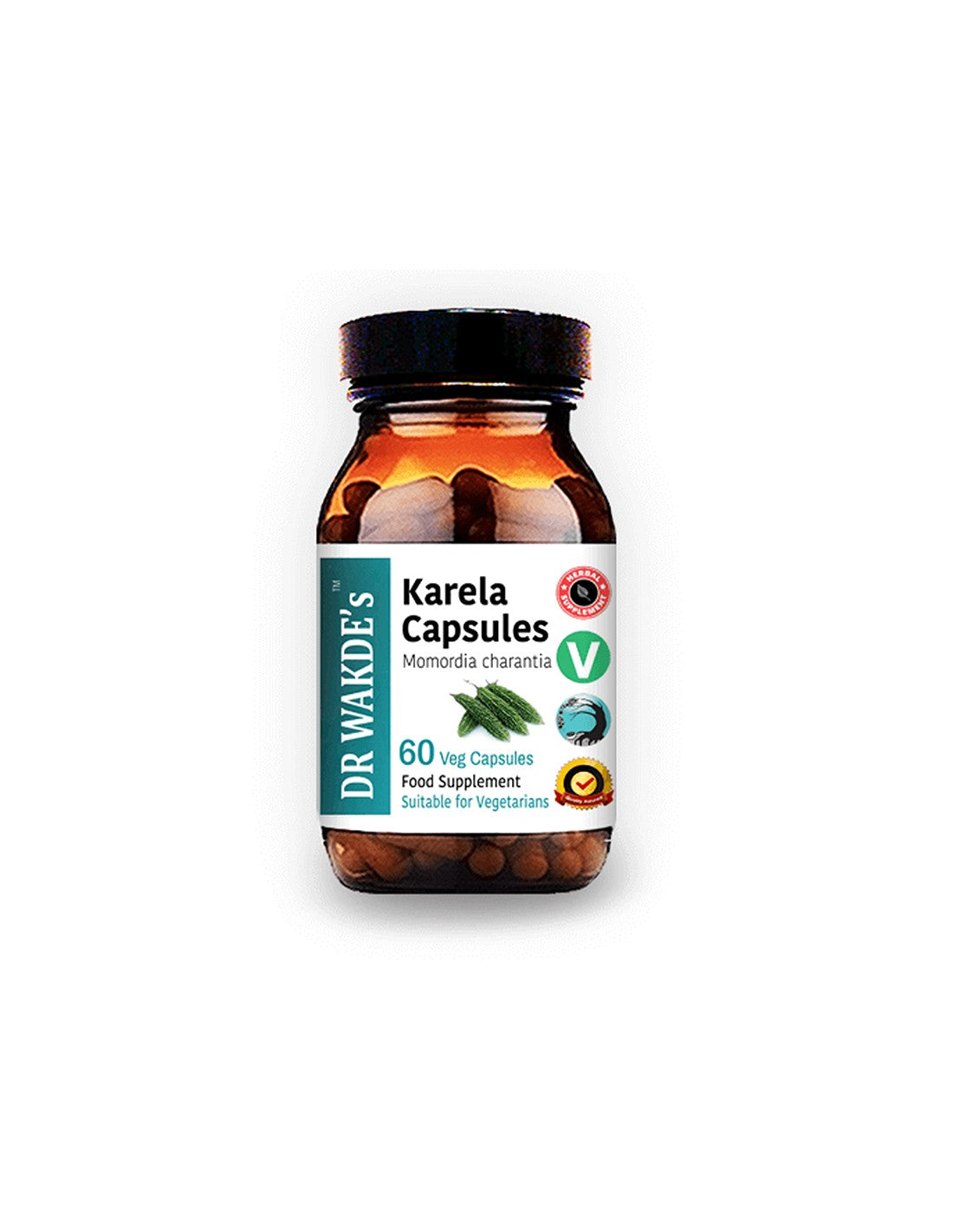 Karela (Bittermelone)/Karela – bei Stoffwechselproblemen, Diabetes und Fettleibigkeit, 60 Kapseln