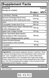 Keto-Verbrennung | mit L-Carnitin - 90 Kapseln