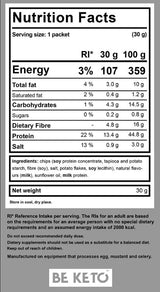 Keto-Chips | Schweizer Käse und französische Zwiebeln – 30 Gramm