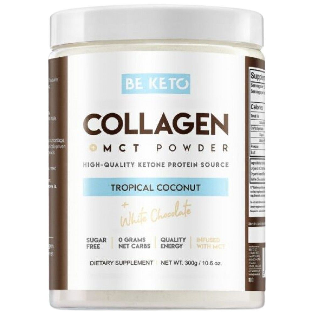 Keto-Kollagen + MCT-Pulver – 300 Gramm
