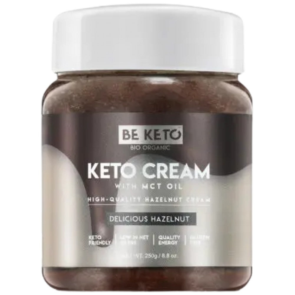 Keto -Creme | Haselnuss + MCT - 250 Gramm