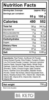 Keto-Mahlzeit – 750 Gramm