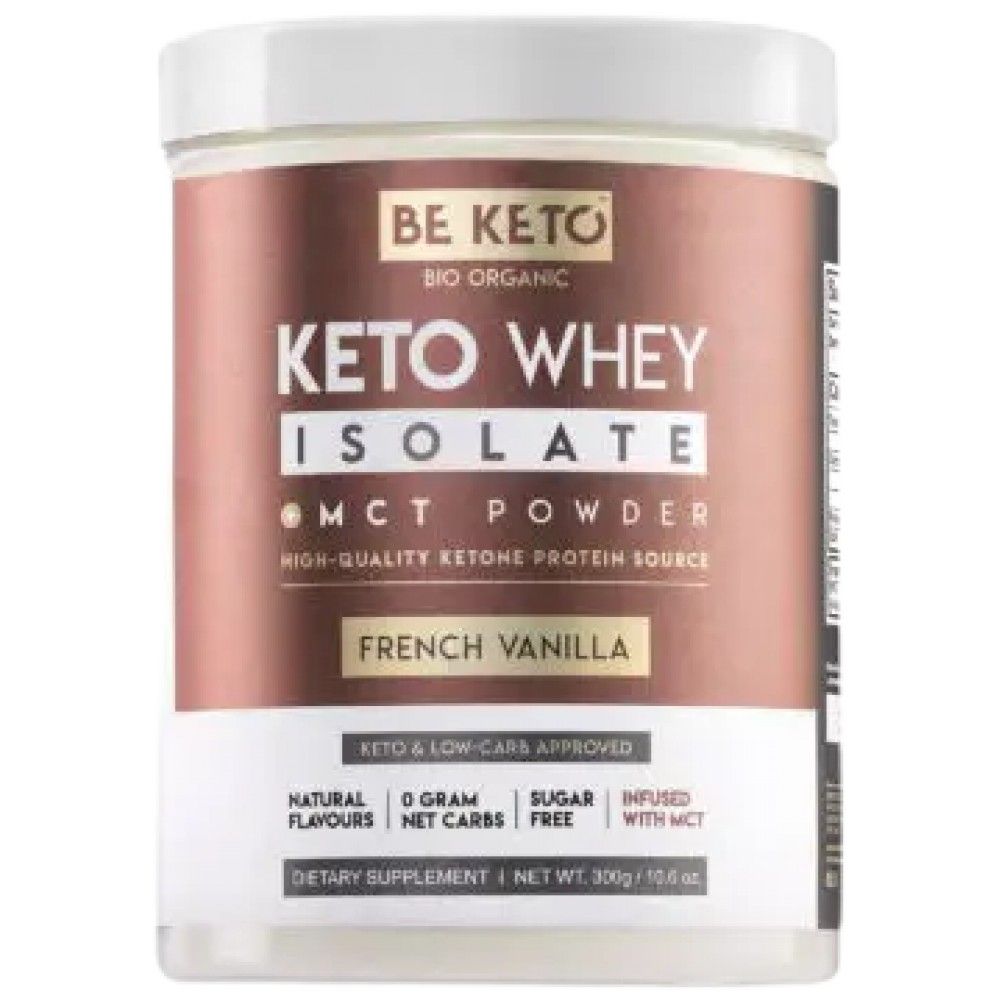 Keto Whey Isolat + MCT – 300 Gramm