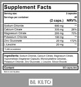 Ketolyte-Kapseln | Keto-Elektrolyt-Formel – 90 Kapseln