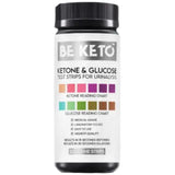 Keton- und Glukose-Teststreifen – 100 Stück.