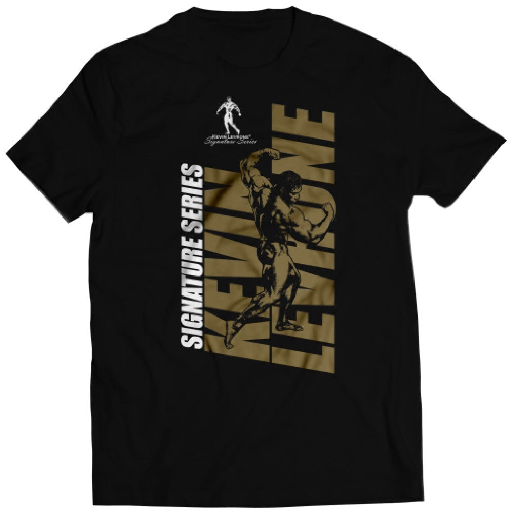 <tc>Kevin Levrone</tc> T-Shirt | Schwarz-Gold