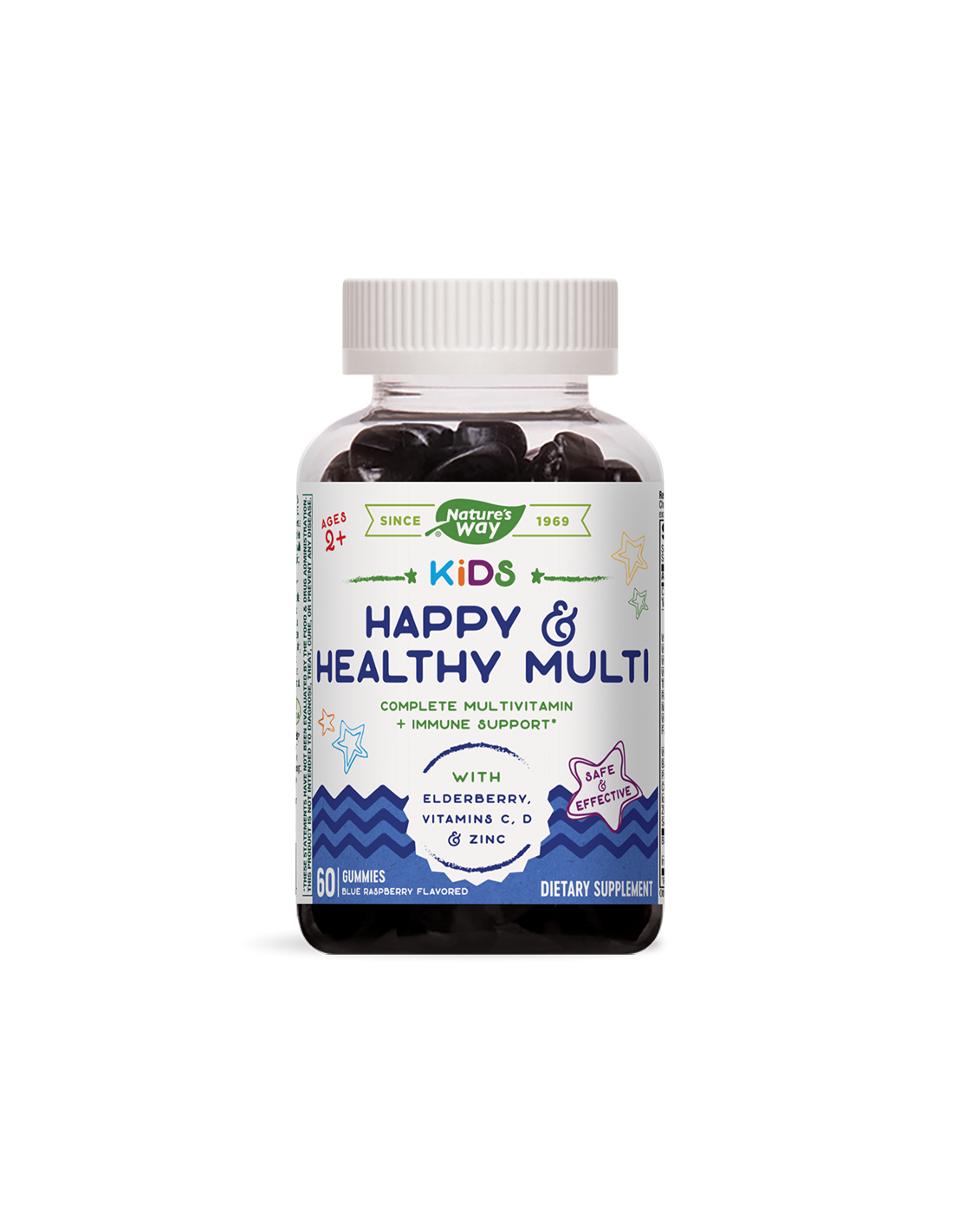 Kids Happy & Healthy Multi/Multivitamine für Kinder/, 60 Geltabletten Nature's Way