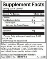 Melatonin-Gummis für Kinder 1 mg | Erdbeere 60 Kautabletten