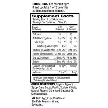 Kids Sleep+ Immune Health 50 Gummibärchen