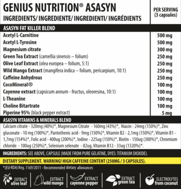 Asasyn - 180 Kapseln