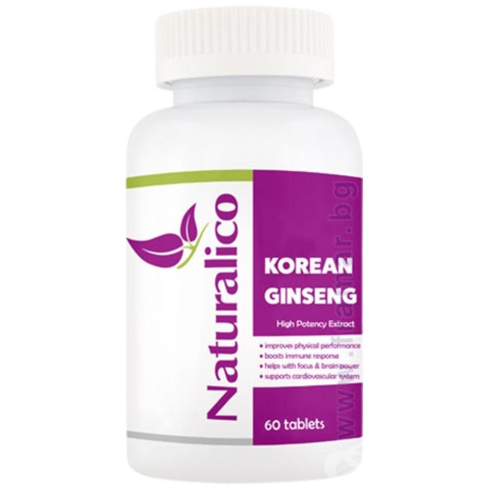 Koreanischer Ginseng 1300 mg – 60 Tabletten