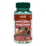 Koreanischer und Sibirischer Ginseng-Komplex – 120 Kapseln