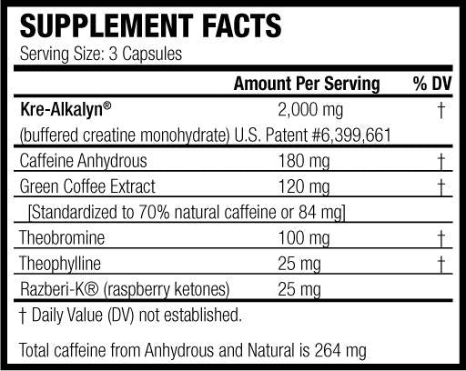 Kre-Alkalyn Hardcore – 120 Kapseln