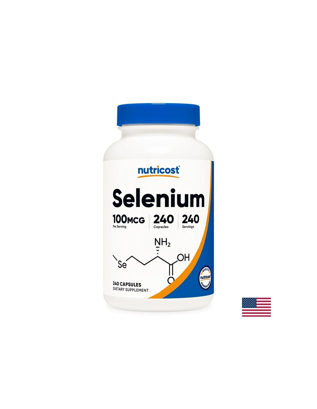 Schilddrüse – Selen (L-Selenomethionin), 100 µg x 240 Kapseln
