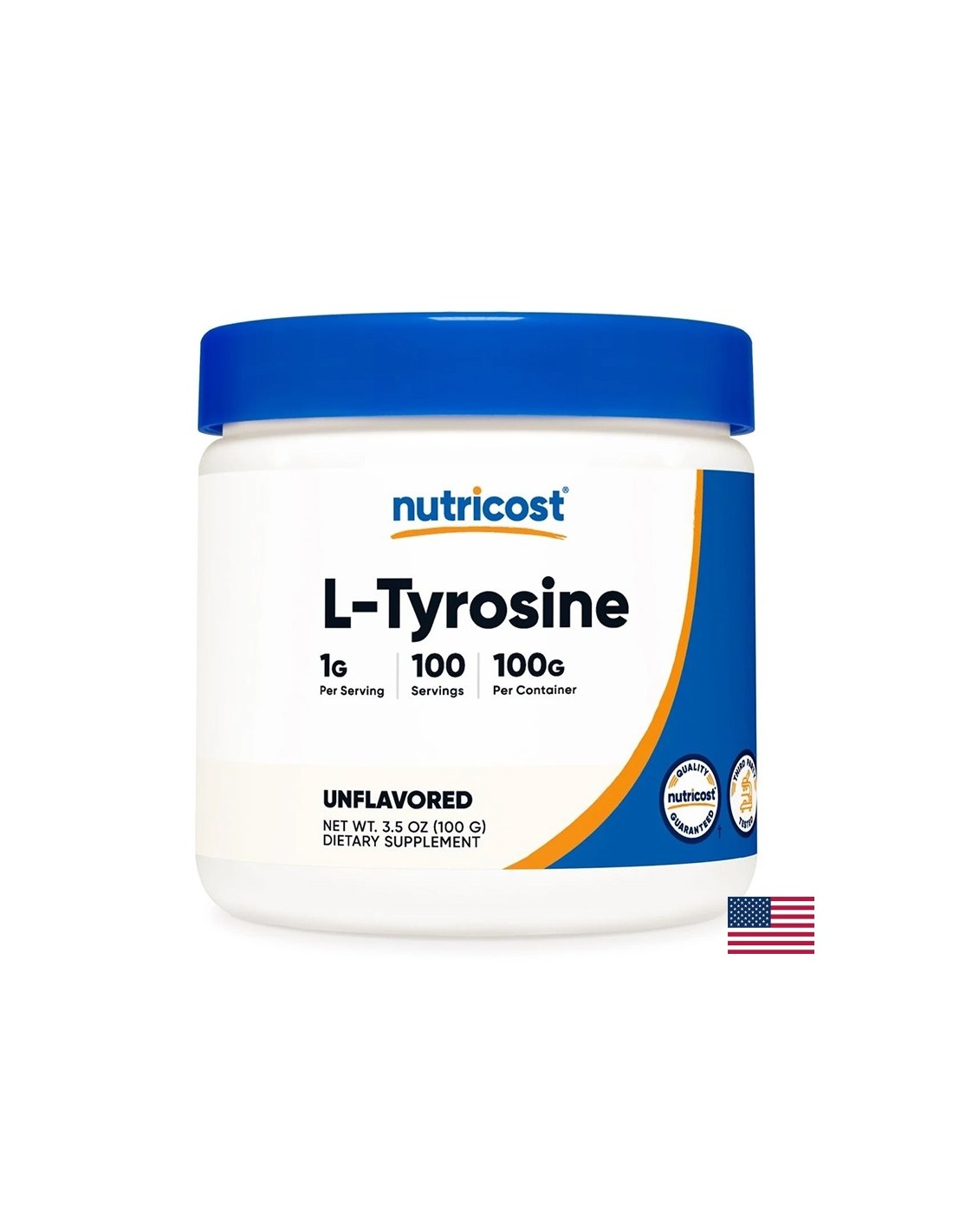 Nervensystem und hormonelles Ungleichgewicht – L-Tyrosin, 100 g Pulver