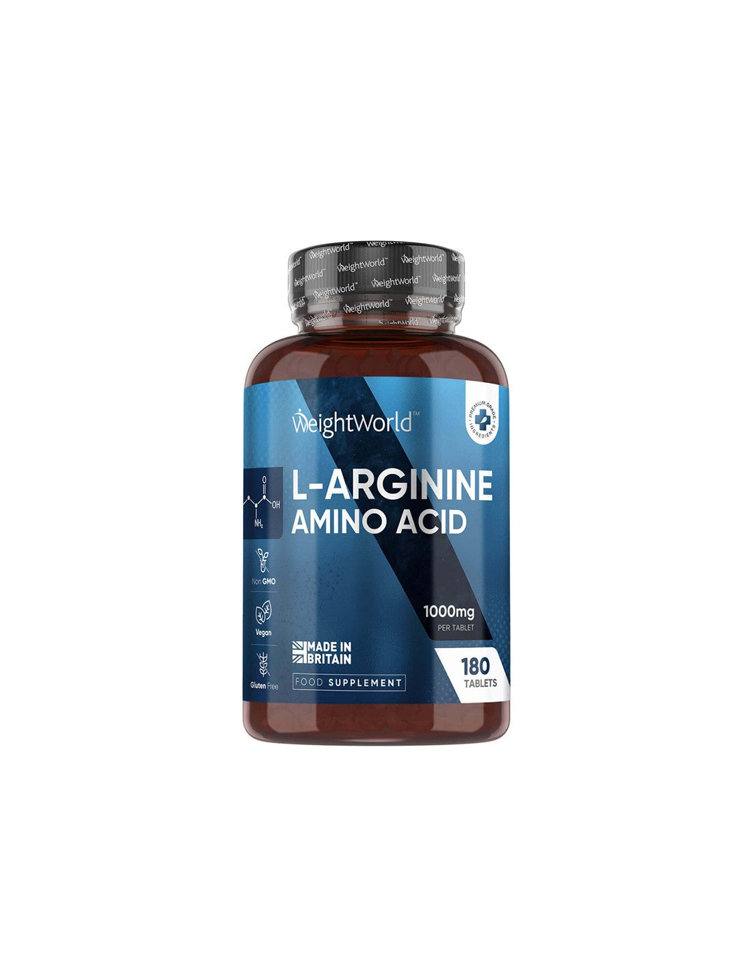 Muskelfunktion – L-Arginin, 1000 mg x 180 Tabletten