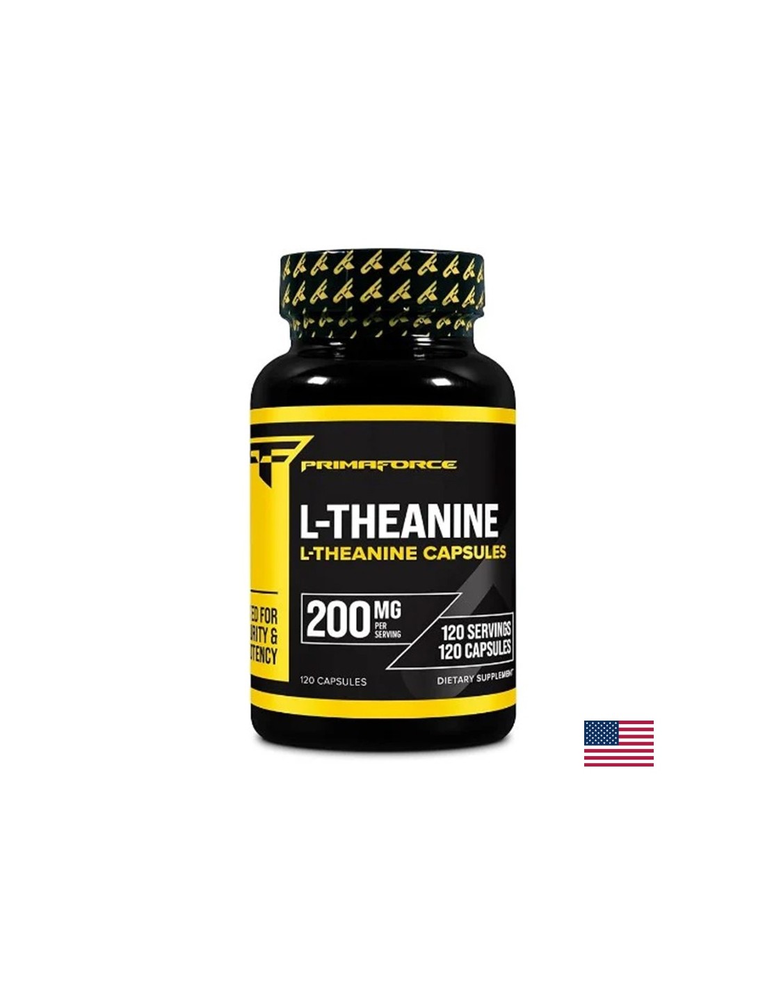 Stress und Schlaflosigkeit – L-Theanin, 200 mg x 120 Kapseln