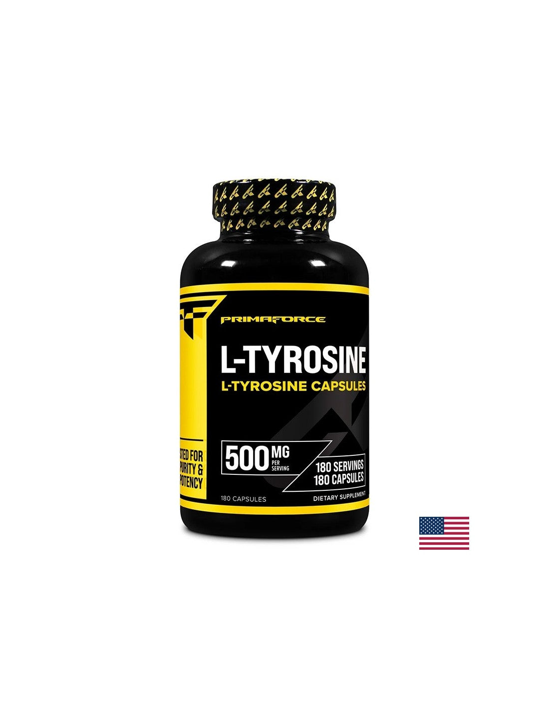 Hormonelles Ungleichgewicht – L-Tyrosin, 500 mg x 180 Kapseln
