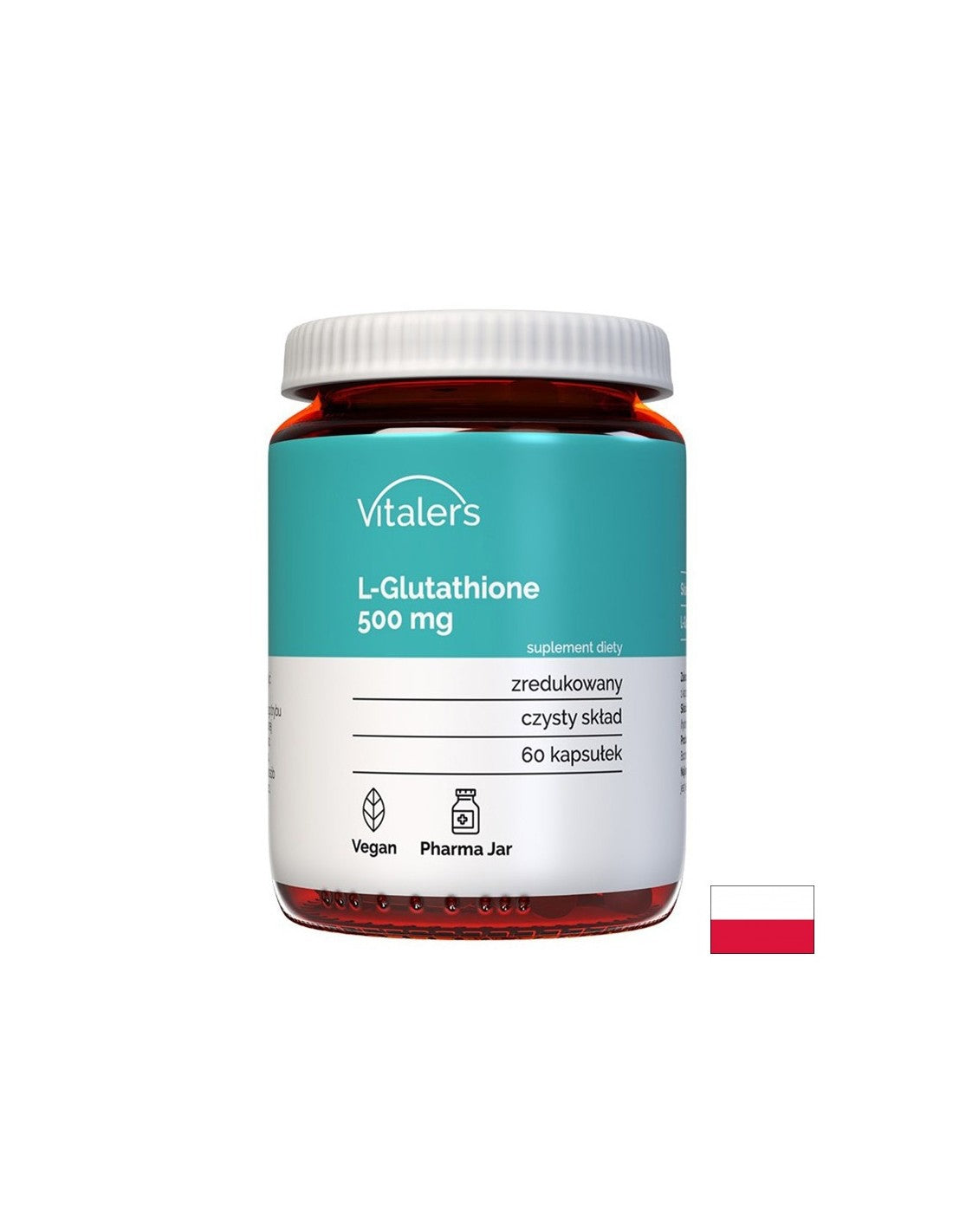 Antioxidans für eine gesunde Leber – L-Glutathion, 500 mg x 60 Kapseln