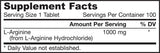 L-Arginin 1000 mg – 100 Tabletten