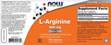L-Arginin 500 mg – 100 Kapseln