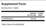L-Carnitin 500 mg – 100 Tabletten