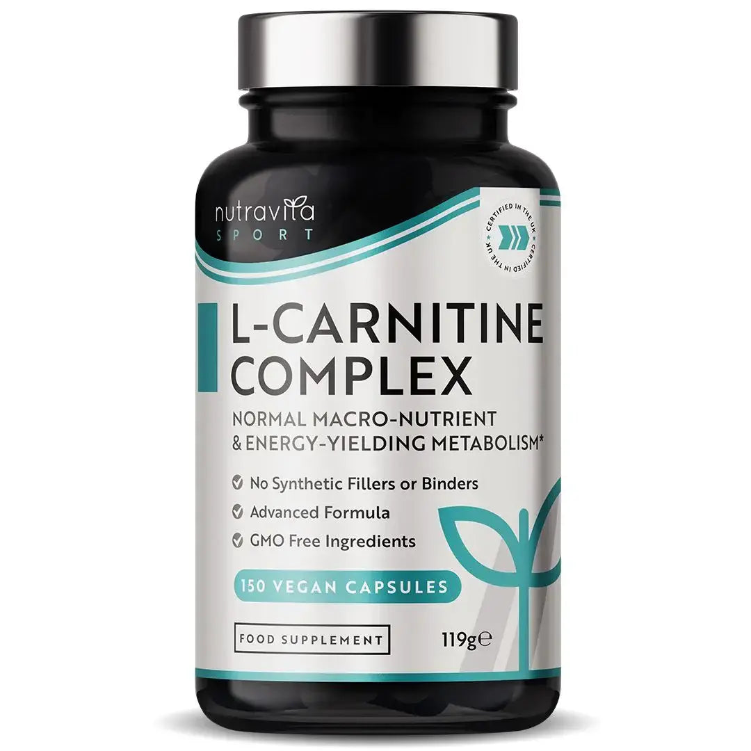 L-Carnitin/L-Tartrat/Komplex /150 Kapseln, 75 Dosen/ <tc>Nutravita</tc>