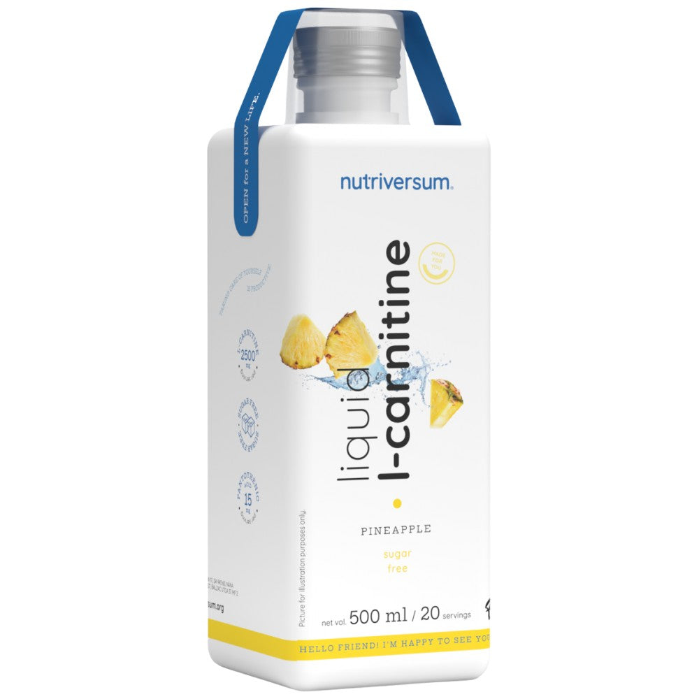 L-Carnitin Liquid 2500 | mit Chrom - 500 ml