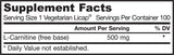 L-Carnitin Liquid Cap 500 mg – 100 Gelkapseln