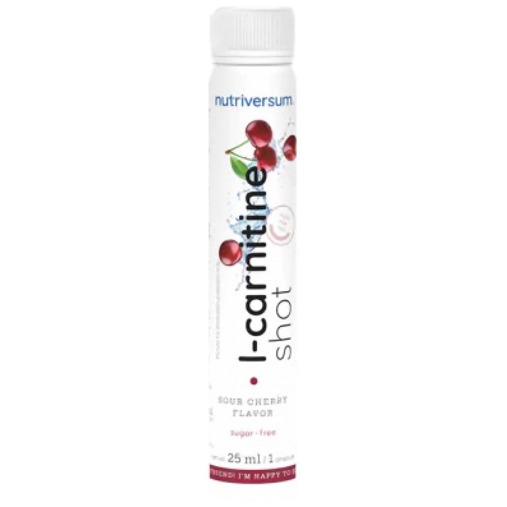 L-Carnitin Liquid Shot 3000 | mit Chrom - 25 ml