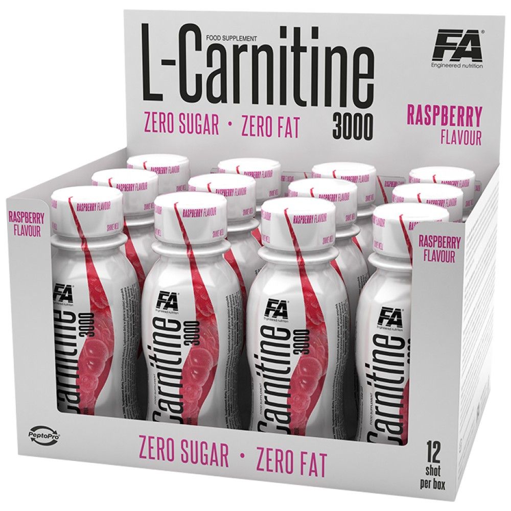 L-Carnitin Shot 3000 - 12 x 100 ml