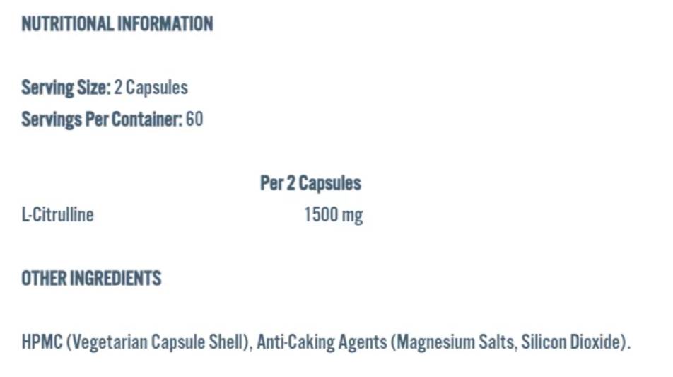 L-Citrullin 1500 - 120 Kapseln