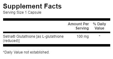 L-Glutathion 100 mg – 100 Kapseln