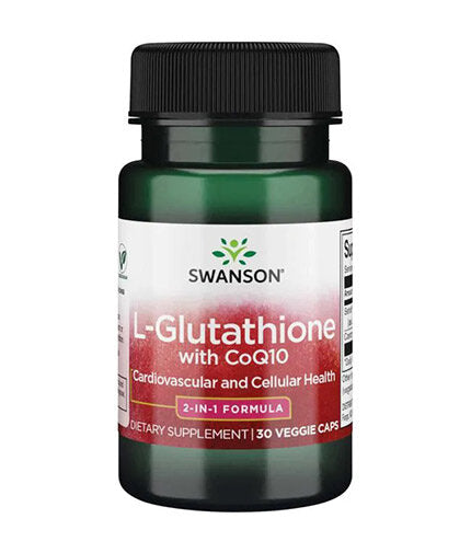 L-Glutathion mit CoQ10 300 mg – 30 Kapseln