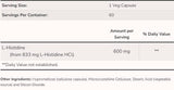 L-Histidin 600 mg – 60 Kapseln