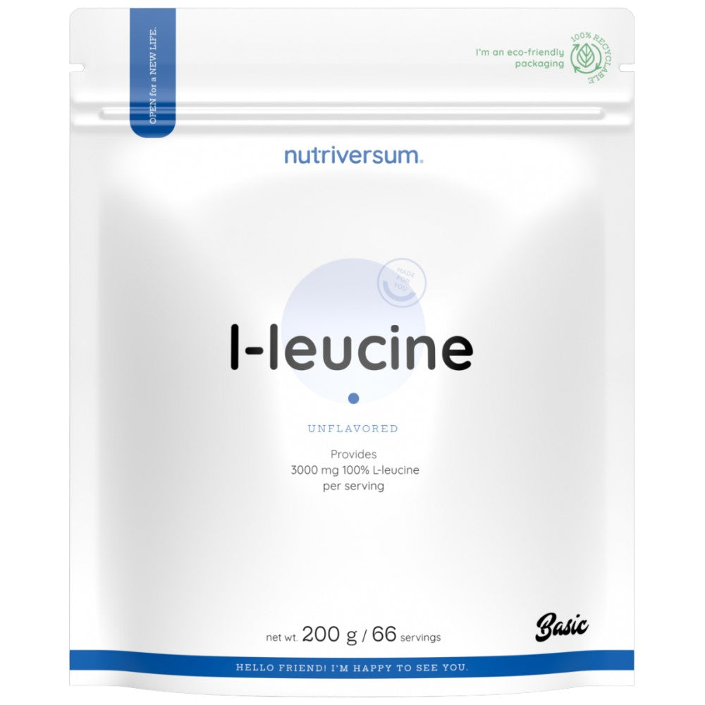 L-Leucin-Pulver | 100 % reines Leucin – 200 Gramm