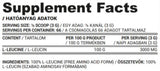 L-Leucin-Pulver | 100 % reines Leucin – 200 Gramm