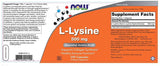 L-Lysin 500 mg – 100 Kapseln