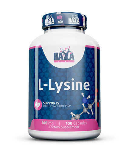 L-Lysin 500 mg./100 Vcaps.