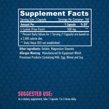 L-Lysin 500 mg./100 Vcaps.
