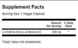 L-Ornithin 500 mg – 60 Kapseln