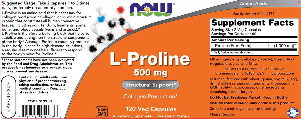L-Prolin – 120 Kapseln